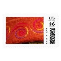 Sunset Spiral Stamps
