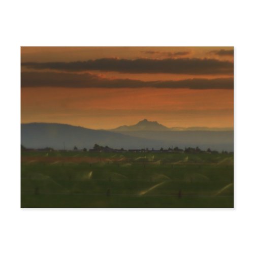 sunset sprinkers #2 postcard