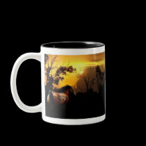 Sunset Stallion Mug mugs