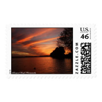 Sunset stamp