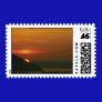 Sunset  Stamp
