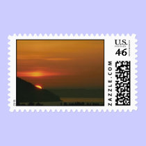 Sunset  Stamp stamps