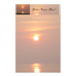 Sunset Stationary Stationery Design