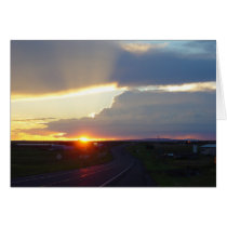 Sunset Storm Sunbeam Card by StormShooter Sunset Storm Sunbeam Card