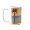 Sunset / Sunrise Beach Scene: Mug