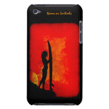 Sunset Surfer Girl iPod Case-Mate Case