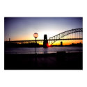 Sunset, Sydney Harbour Bridge posters