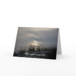 Sunset Sympathy Card