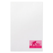 Sunset Tennis Stationery Design