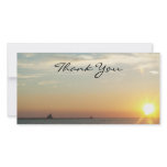 Sunset Thank You Photocard Photo Cards