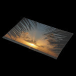 Sunset Through Palm Frond Placemat