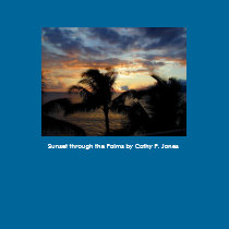 Sunset through the Palms t-shirts