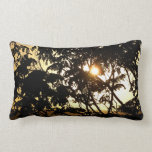 Sunset Through Trees Pillow