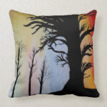 Sunset Throw pillow pillows