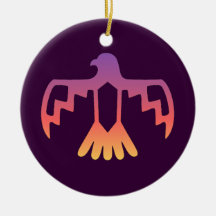 Sunset Thunderbird Ornament