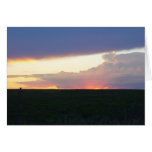 Sunset Thunderhead Card