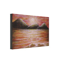 Sunset Tides canvas prints