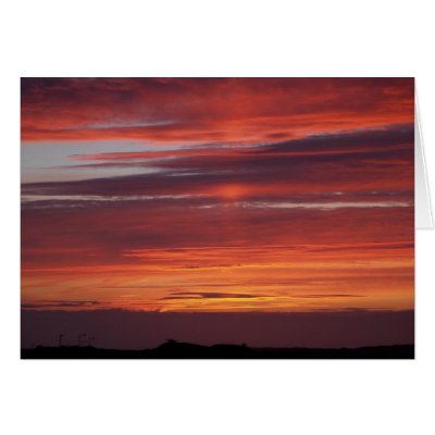 SUNSET, TORY ISLAND, IRELAND CARDS by perfectgifts8