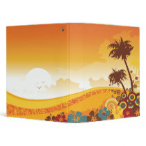 sunset tropical bliss notebook binders by dooni_notebooks sunset tropical bliss notebook binders