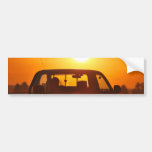 Sunset truck rider bumper stickers