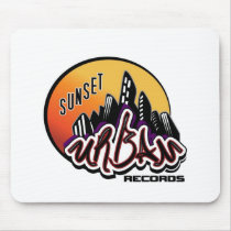 Sunset Urban Records mousepads