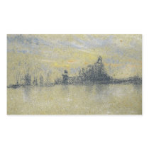 Sunset, Venice by James Abbott McNeill Whistler Rectangular Stickers