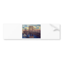 Sunset Vista " Matthew 11:28" Bumper Sticker
