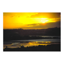 Sunset, Waitemata Harbour, Auckland, New Zealand posters by drjwtaylor Sunset, Waitemata Harbour, Auckland, New Zealand posters