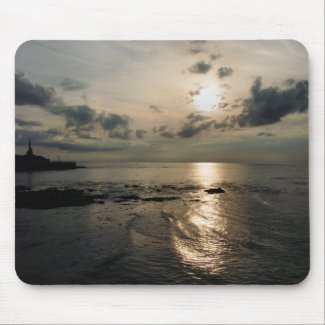 SUNSET WALES mousepad