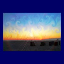 Sunset Waves 2 posters