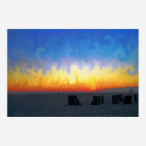 Sunset Waves