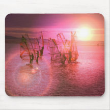 Sunset Windsurfing Mousepad