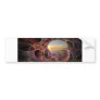 Sunset with Fraktal Bumper Sticker