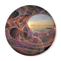 Sunset with Fraktal Magnet