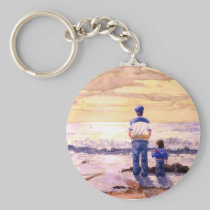 Sunset with Grandpa keychains