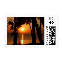 Sunset with Palms, 109 postage by BlarneyCards Sunset with Palms, 109 postage