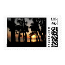 Sunset with Palms, 111 postage by BlarneyCards Sunset with Palms, 111 postage