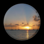 Sunset with Sailboats Magnet