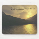 Sunset with Verse Mousepad