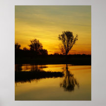 Sunset, Yellow Water Billabong 3 Print