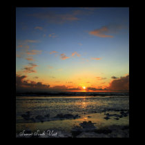 sunsetgarrynamonie, Sunset South Uist posters