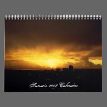 Sunsets 2008 Calendar calendars