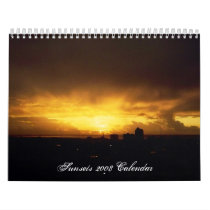 Sunsets 2008 Calendar