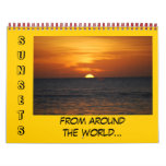 Sunsets around the World (Dec 2012- Dec 2013) Calendar