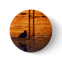Sunsets Seagulls buttons by lifesphere Sunsets Seagulls buttons