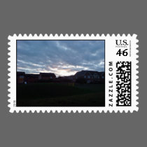 Sunsetting over Suburbia stamps
