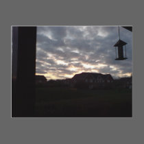 Sunsetting over Suburbia postcards