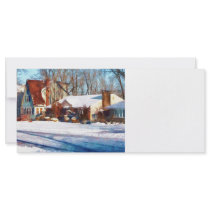 Sunshine After the Snow Customized Rack Card