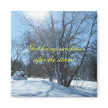 Sunshine after the storm! fridge magnets