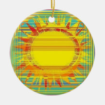 SUNSHINE ALWAYS MAKES ME SMILE ORNAMENTS